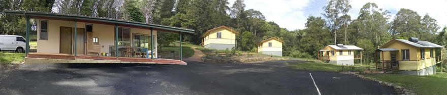 Office and Cabins Panorama